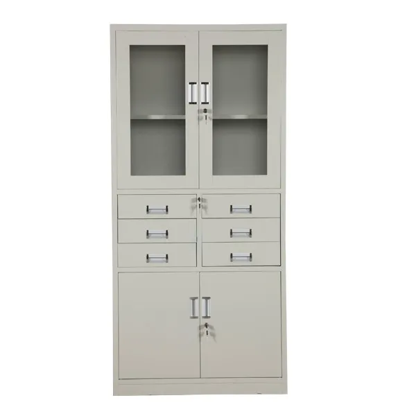 中六斗铁皮文件柜